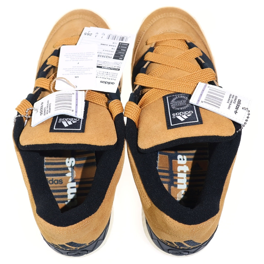 adidas(アディダス) ×atmos ADIMATIC OG SHOEBOX HQ3935 アトモス アディマティック シューボックス ローカットスニーカー ブラウン US8.5/26.5cm