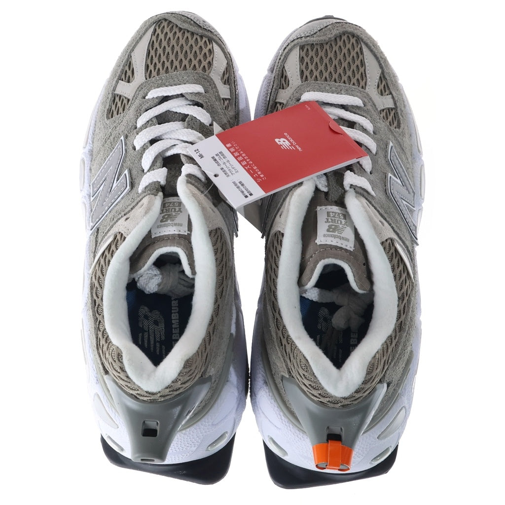 New Balance(ニューバランス) MS574YSC ×Salehe Bembury サレヘベンバリー ローカットスニーカー US8.5/26.5cm グレー