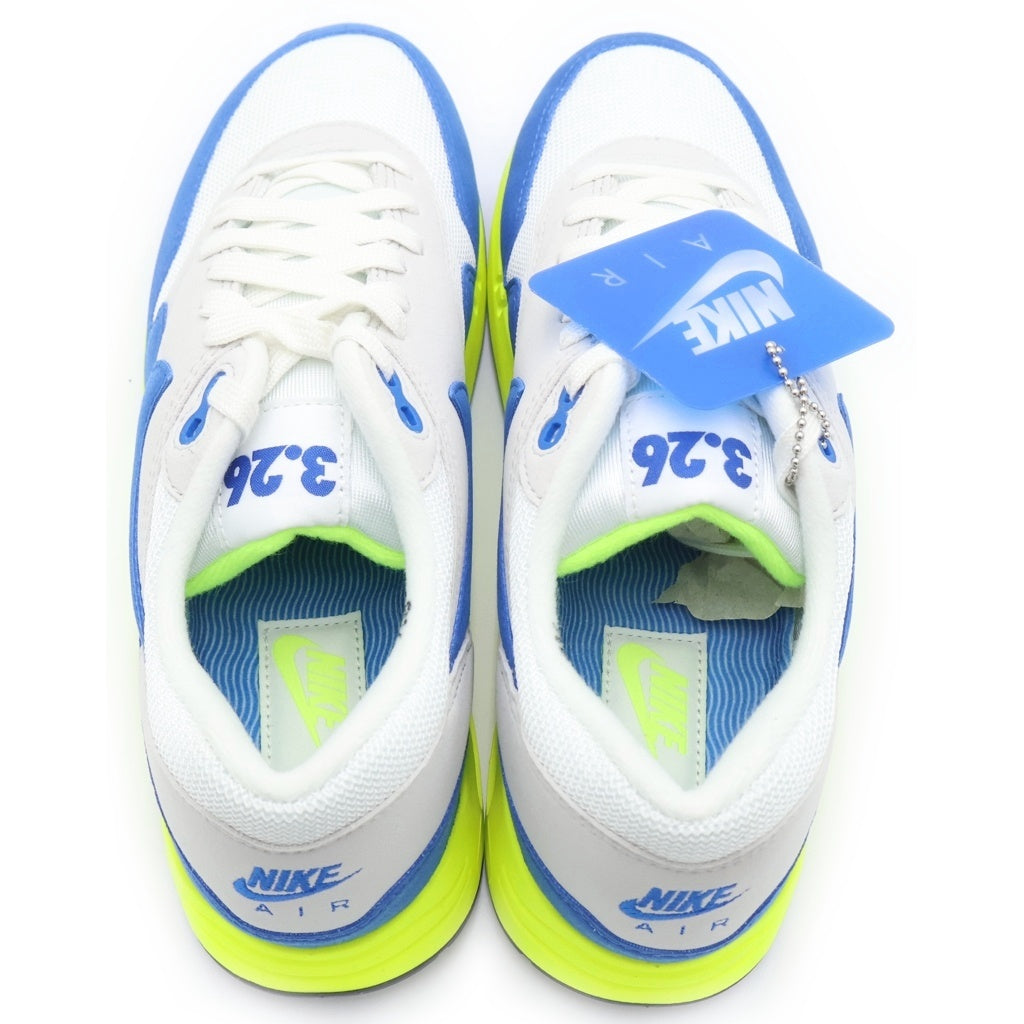 NIKE(ナイキ) AIR MAX 1 86 OG ROYAL AND VOLT エアマックス1 ロイヤルアンドボルト ローカットスニーカー ホワイト/ブルー/イエロー US8.5/26.5cm HF2903-100