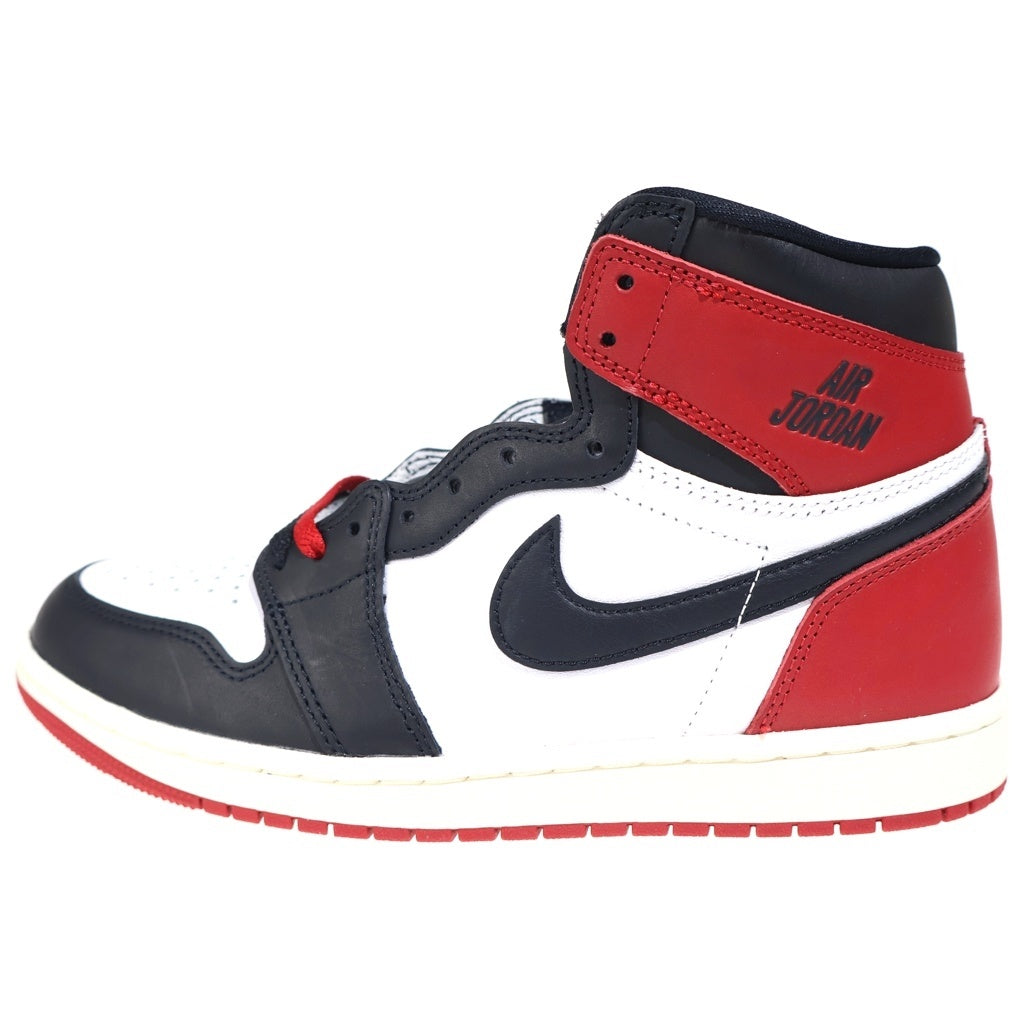 NIKE(ナイキ) AIR JORDAN 1 RETRO HIGH OG BLACK TOE REIMAGINED DZ5485-106 エアジョーダン1 ブラックトゥ つま黒 リイマジンド ハイカットスニーカー US8.5/26.5cm