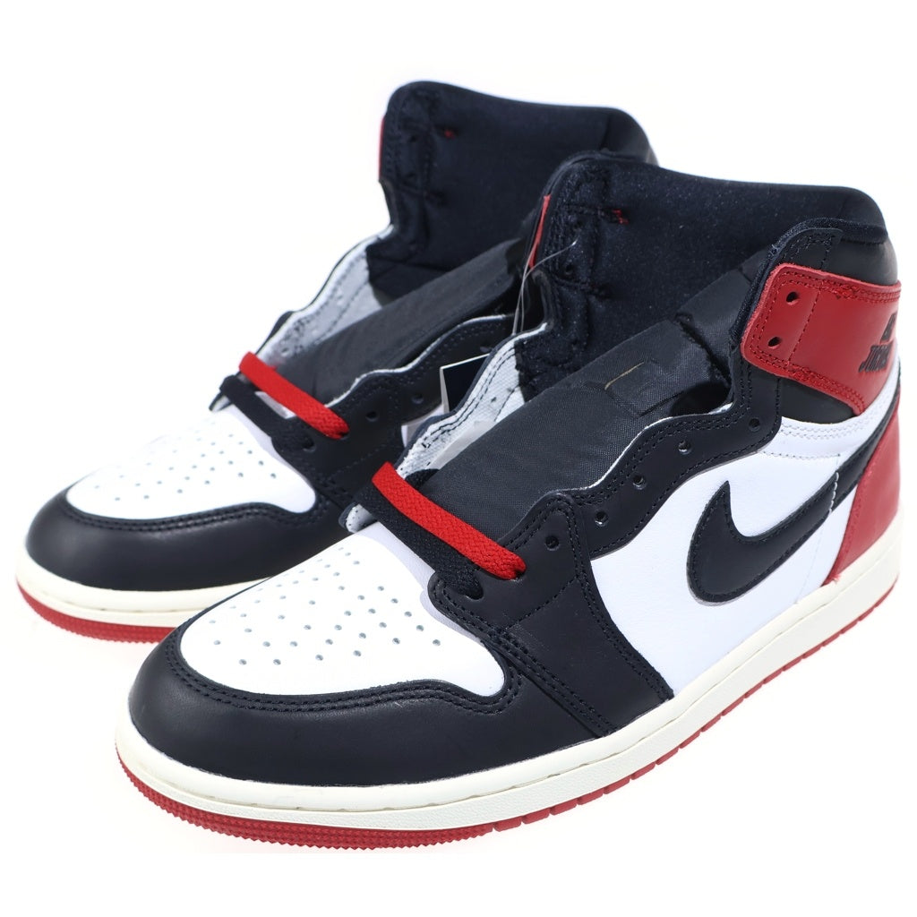 NIKE(ナイキ) AIR JORDAN 1 RETRO HIGH OG BLACK TOE REIMAGINED DZ5485-106 エアジョーダン1 ブラックトゥ つま黒 リイマジンド ハイカットスニーカー US8.5/26.5cm