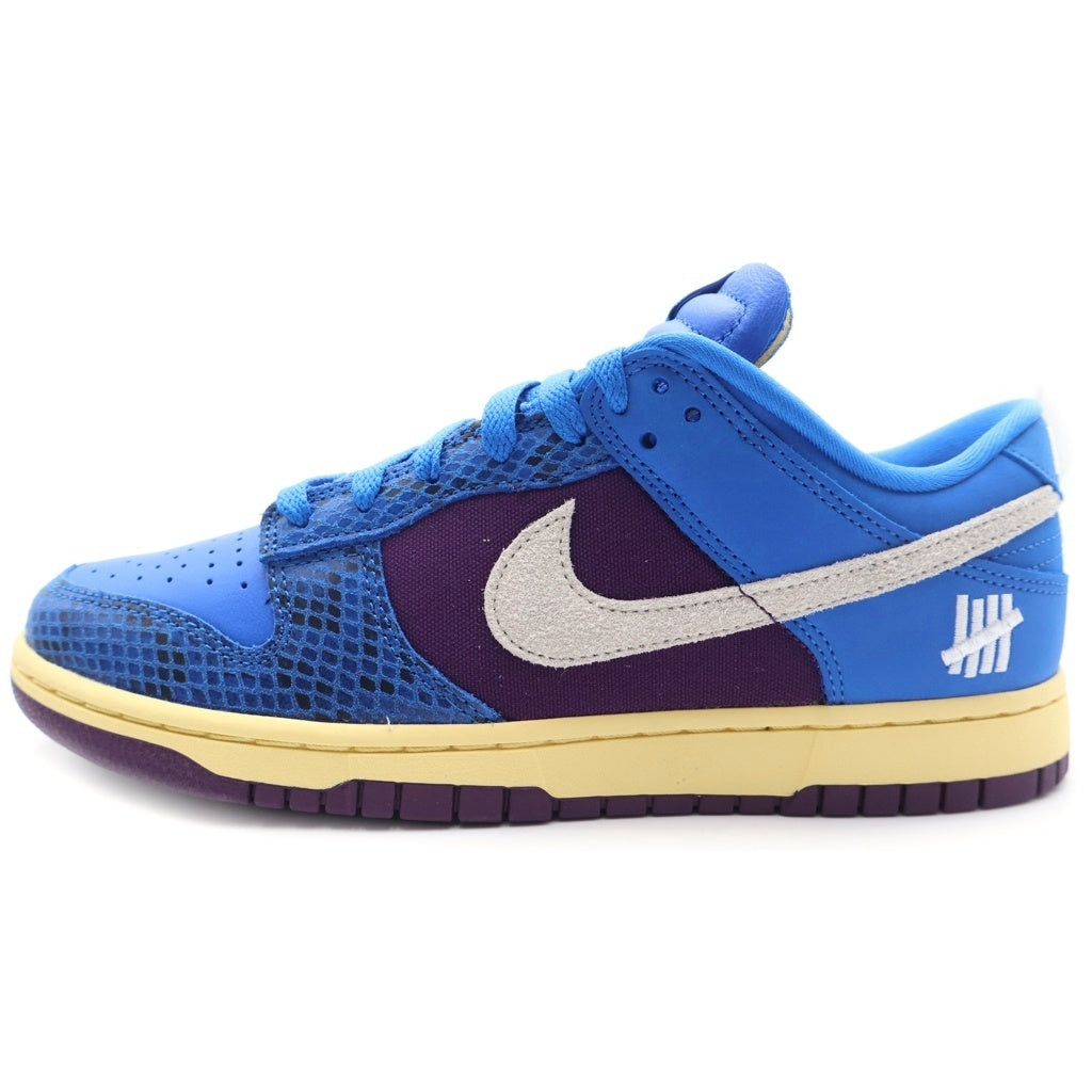 NIKE(ナイキ) ×UNDEFEATED DUNK LOW SP DH6508-400 アンディフィーテッド ローカットスニーカー ブルー US8.5/26.5cm
