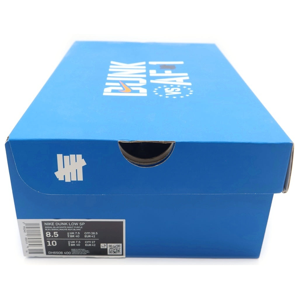 NIKE(ナイキ) ×UNDEFEATED DUNK LOW SP DH6508-400 アンディフィーテッド ローカットスニーカー ブルー US8.5/26.5cm