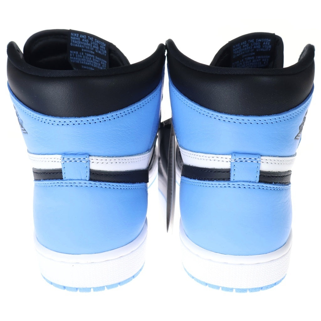 NIKE(ナイキ) AIR JORDAN 1 RETRO HI OG UNIVERSITY BLUE DZ5485-400 エアジョーダン1 ユニバーシティブルー ハイカットスニーカー ホワイト/ブルー US8.5/26.5cm