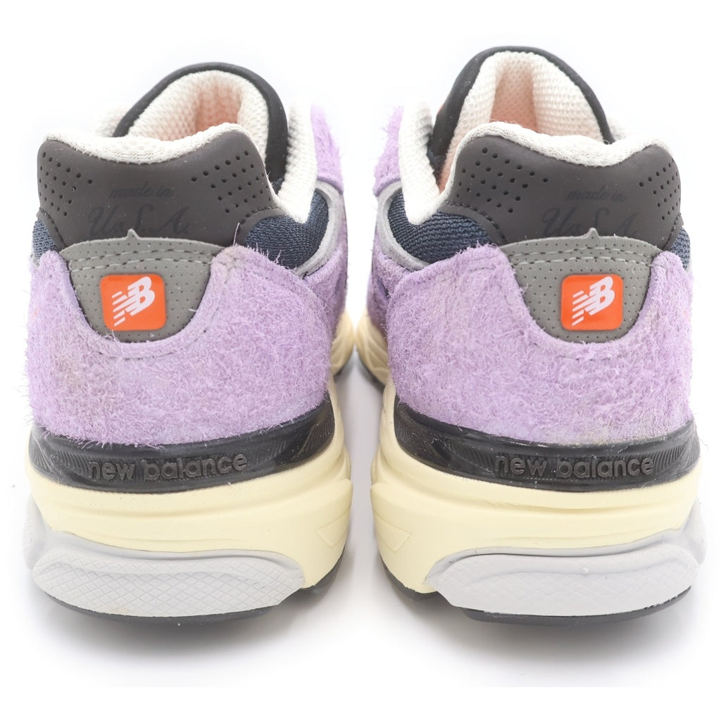 New Balance(ニューバランス) M990TD3 990V3 スウェードレザー メッシュ ローカットスニーカー パープル US8.5/26.5cm