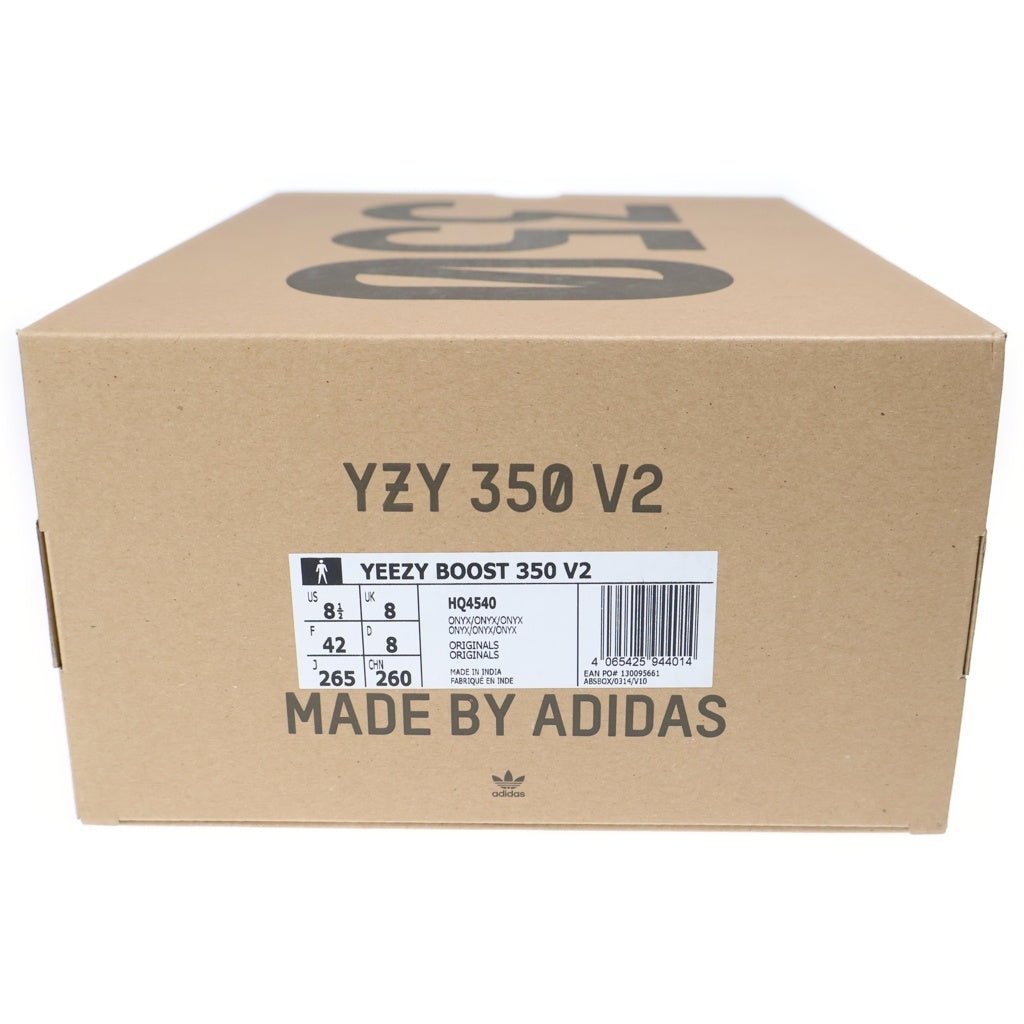 adidas(アディダス) YEEZY BOOST 350 V2 ONYX HQ4540 イージーブースト オニキス ローカットスニーカー ブラック US8.5/26.5cm