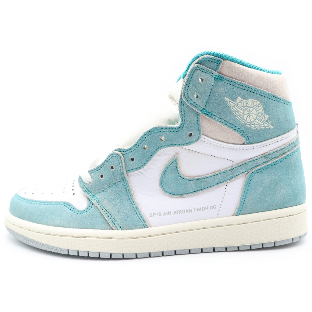 NIKE(ナイキ) AIR JORDAN1 RETRO HIGH OG 555088-311 エアジョーダン1 ターボグリーン ハイカットスニーカー ホワイト/グリーン US8.5/26.5cm