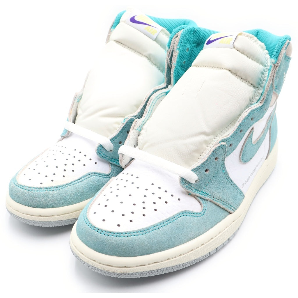 NIKE(ナイキ) AIR JORDAN1 RETRO HIGH OG 555088-311 エアジョーダン1 ターボグリーン ハイカットスニーカー ホワイト/グリーン US8.5/26.5cm