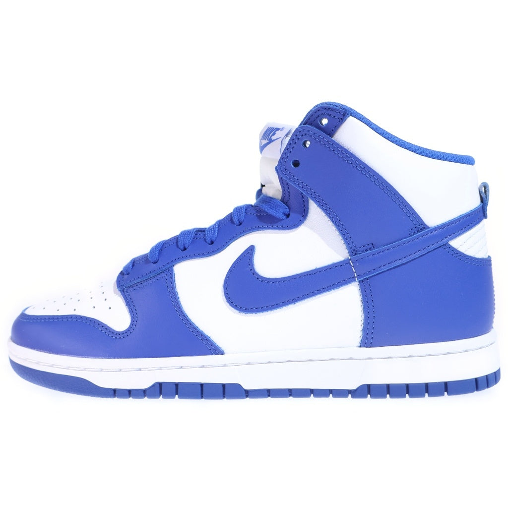 NIKE(ナイキ) DUNK HIGH GAME ROYAL ダンク ゲームロイヤル ハイカットスニーカー ホワイト/ブルー US8.5/26.5cm DD1399-102