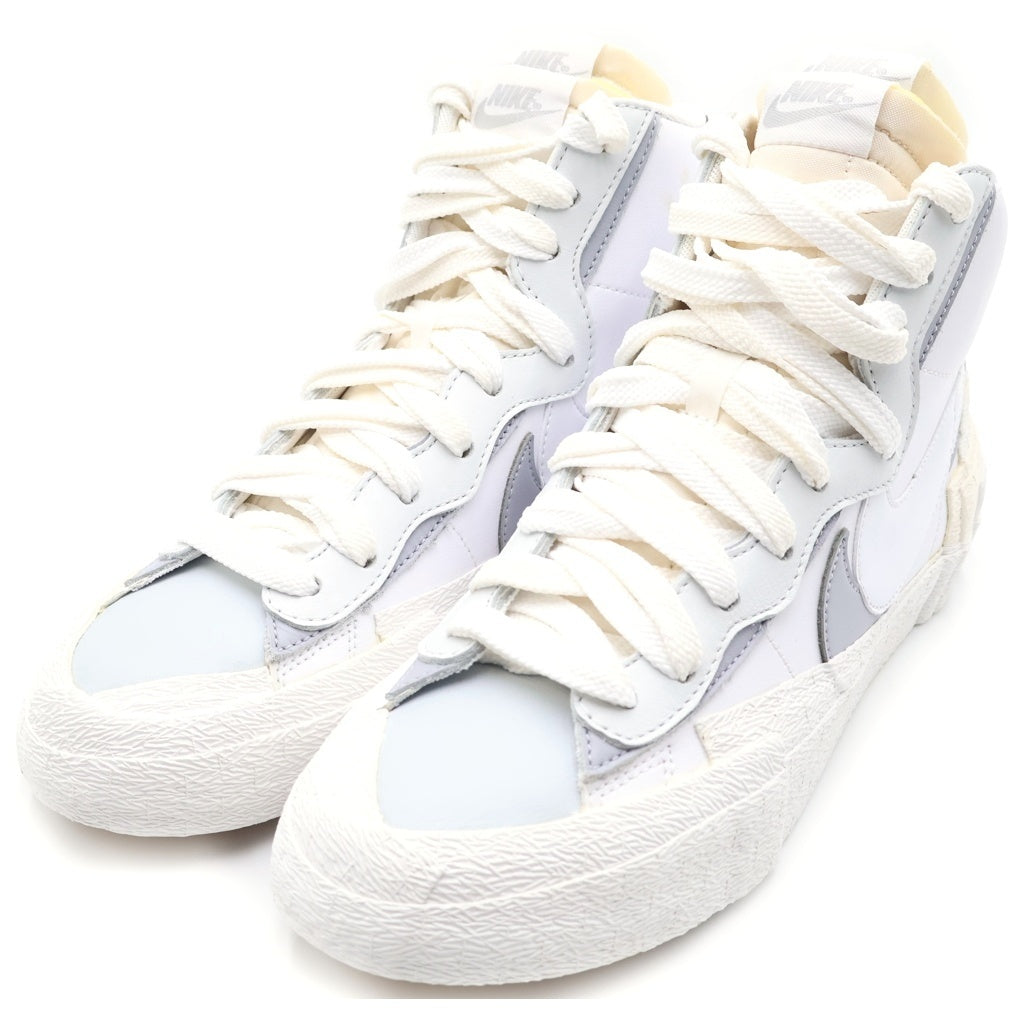 NIKE(ナイキ) ×sacai BLAZER MID サカイ ブレーザー ミッドカットスニーカー ホワイト US8.5/26.5cm BV0072-100