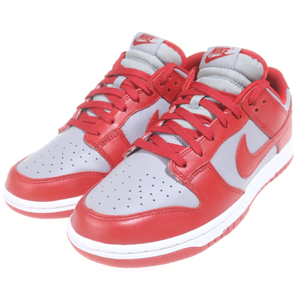 NIKE(ナイキ) DUNK LOW DD1391-002 ダンク ローカットスニーカー レッド/グレー US8.5/26.5cm