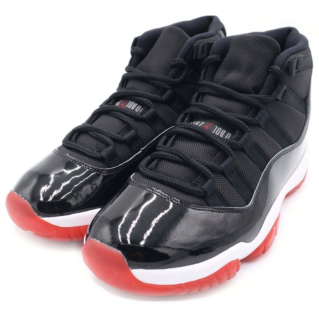 NIKE(ナイキ) AIR JORDAN 11 RETRO 378037-061 エアジョーダン11 スニーカー ブレッド ブラック/レッド US8.5/26.5cm
