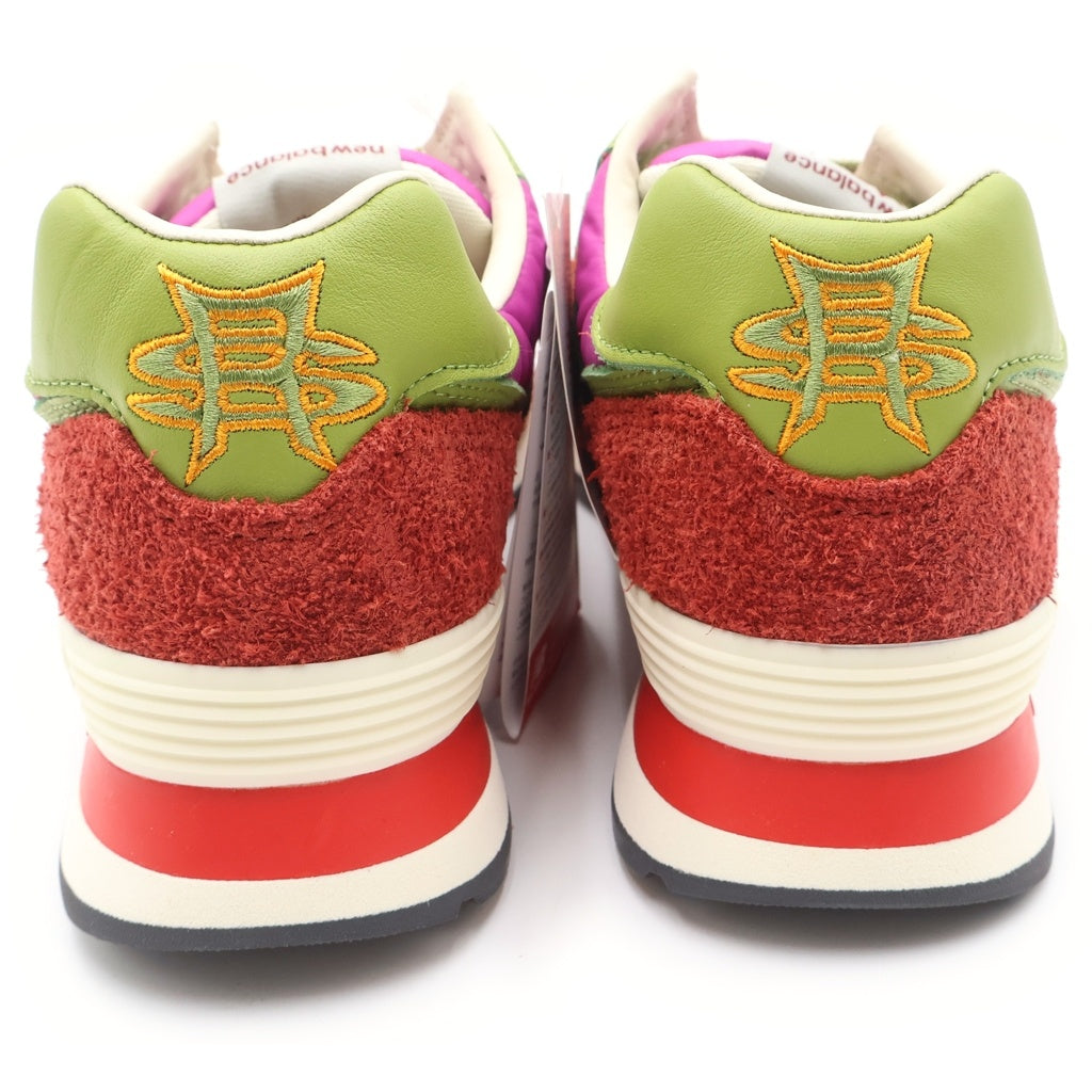 New Balance(ニューバランス) ML574RAT ×Stray Rats ストレイラッツ スウェードレザー ローカットスニーカー レッド US8.5/26.5cm