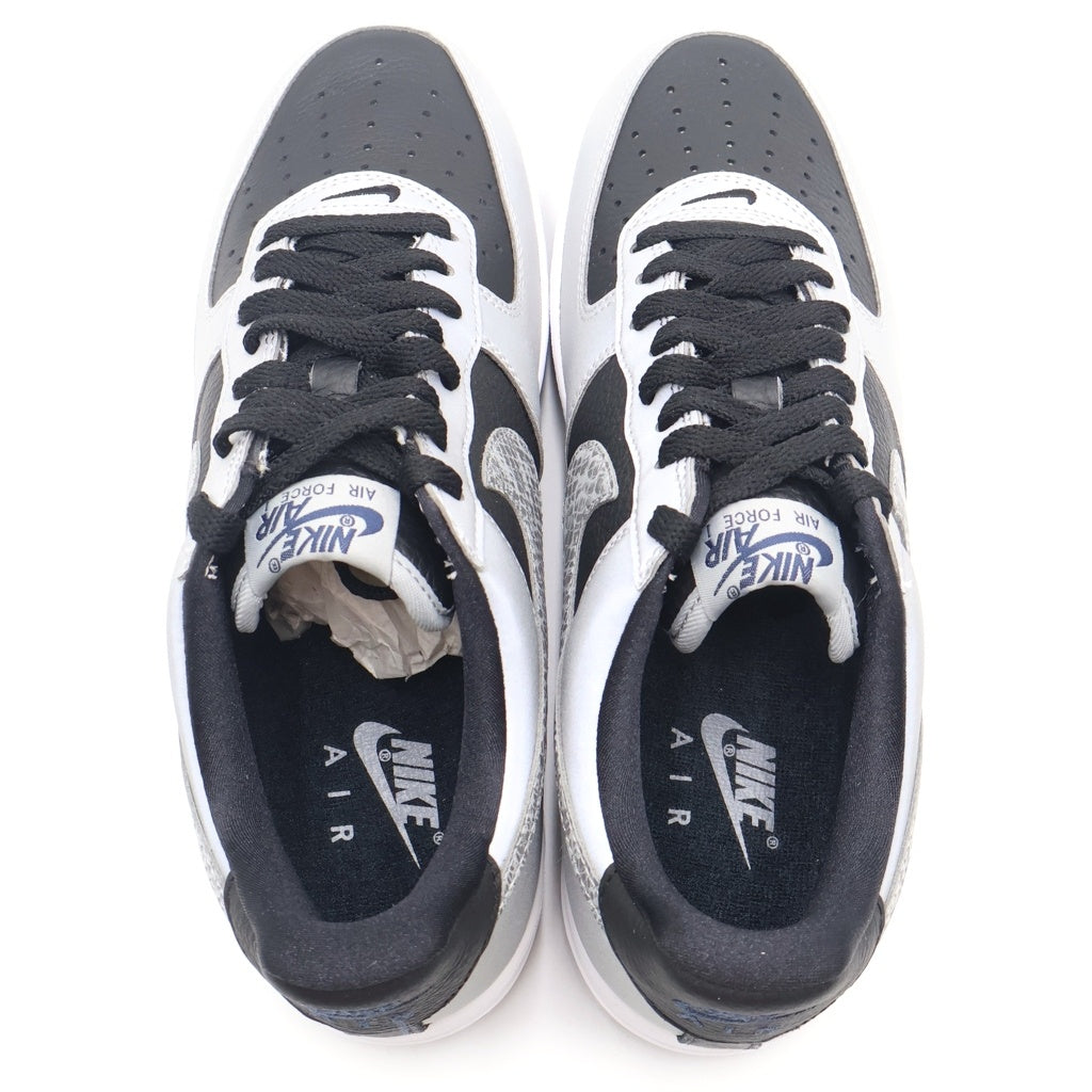 NIKE(ナイキ) AIR FORCE 1 LOW Silver Snake DJ6033-001 エアフォース1 ロー シルバースネーク スニーカー ブラック/シルバー US8.5/26.5cm