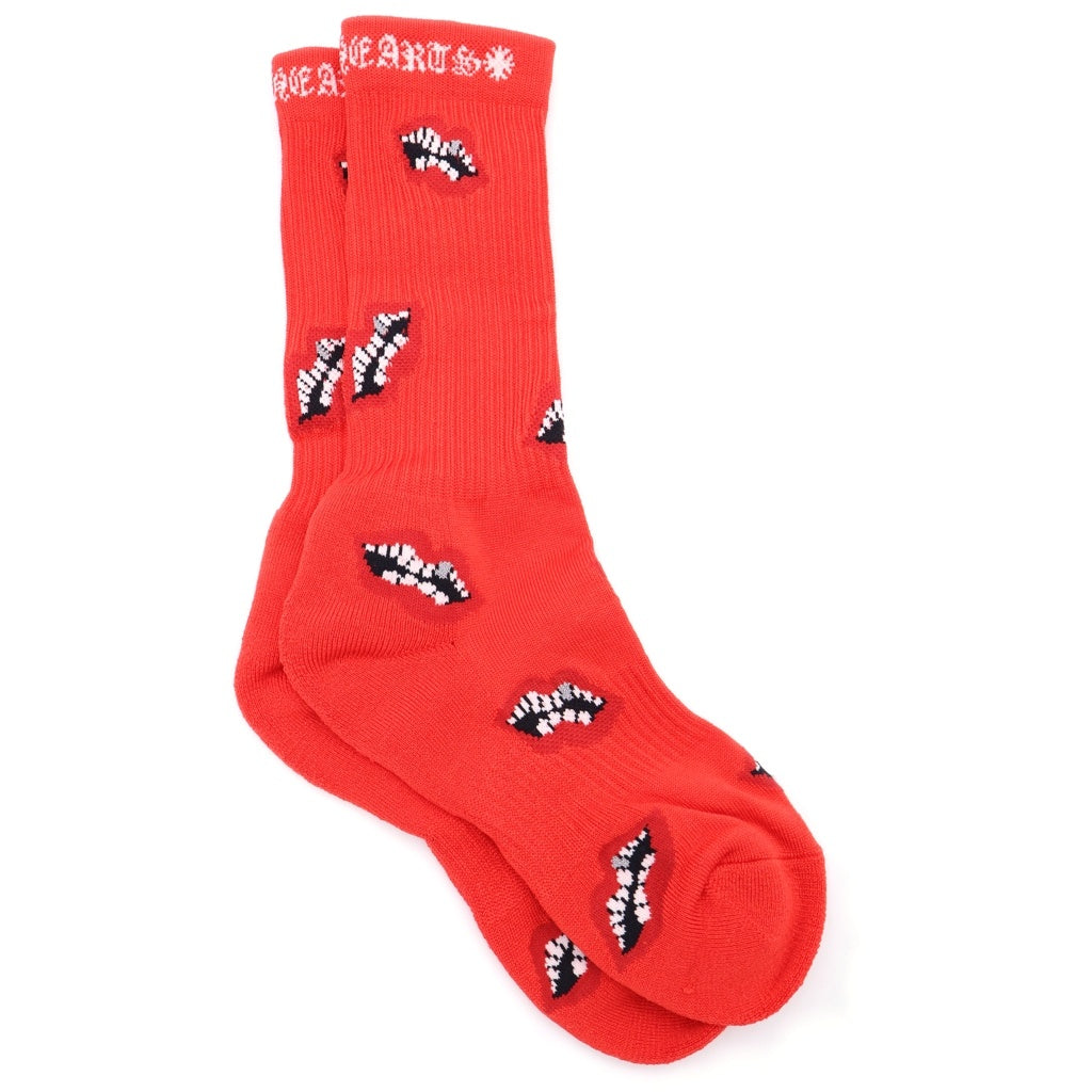CHROME HEARTS(クロムハーツ) MATTY BOY CHOMPER SOCKS マッティボーイ チョンパー ソックス 靴下 レッド