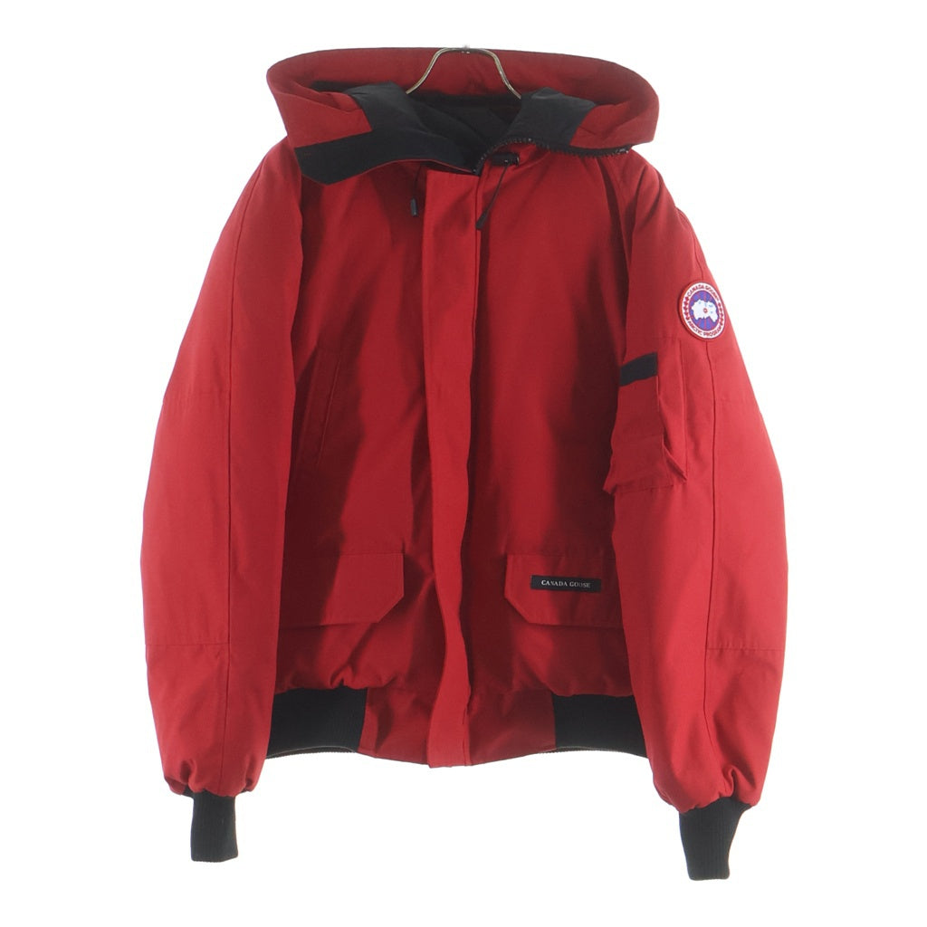CANADA GOOSE(カナダグース) チリワック ボンバー フード付き ジップアップ ダウンジャケット レッド 2050M