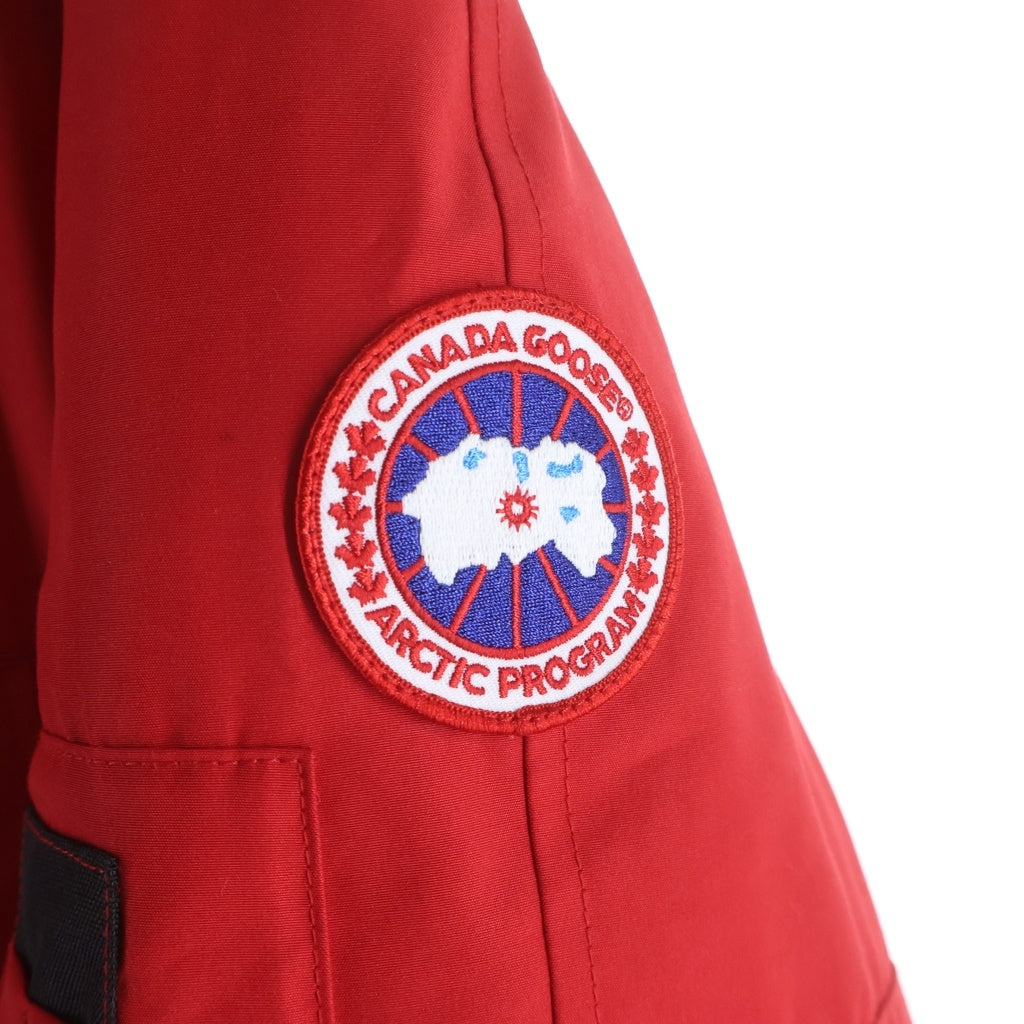 CANADA GOOSE(カナダグース) チリワック ボンバー フード付き ジップアップ ダウンジャケット レッド 2050M