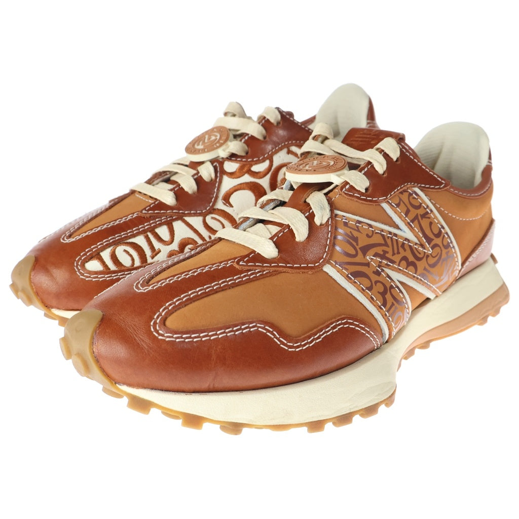 New Balance(ニューバランス) ×FRANCK MULLER MS327FMC フランク ミュラー ローカットスニーカー ホワイト/ブラウン US9.5/27.5cm