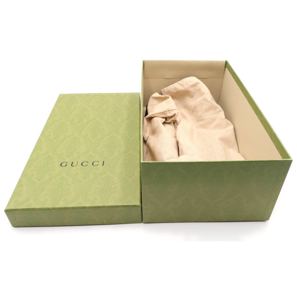 GUCCI(グッチ) エース ビー レザー ローカットスニーカー ホワイト 429446