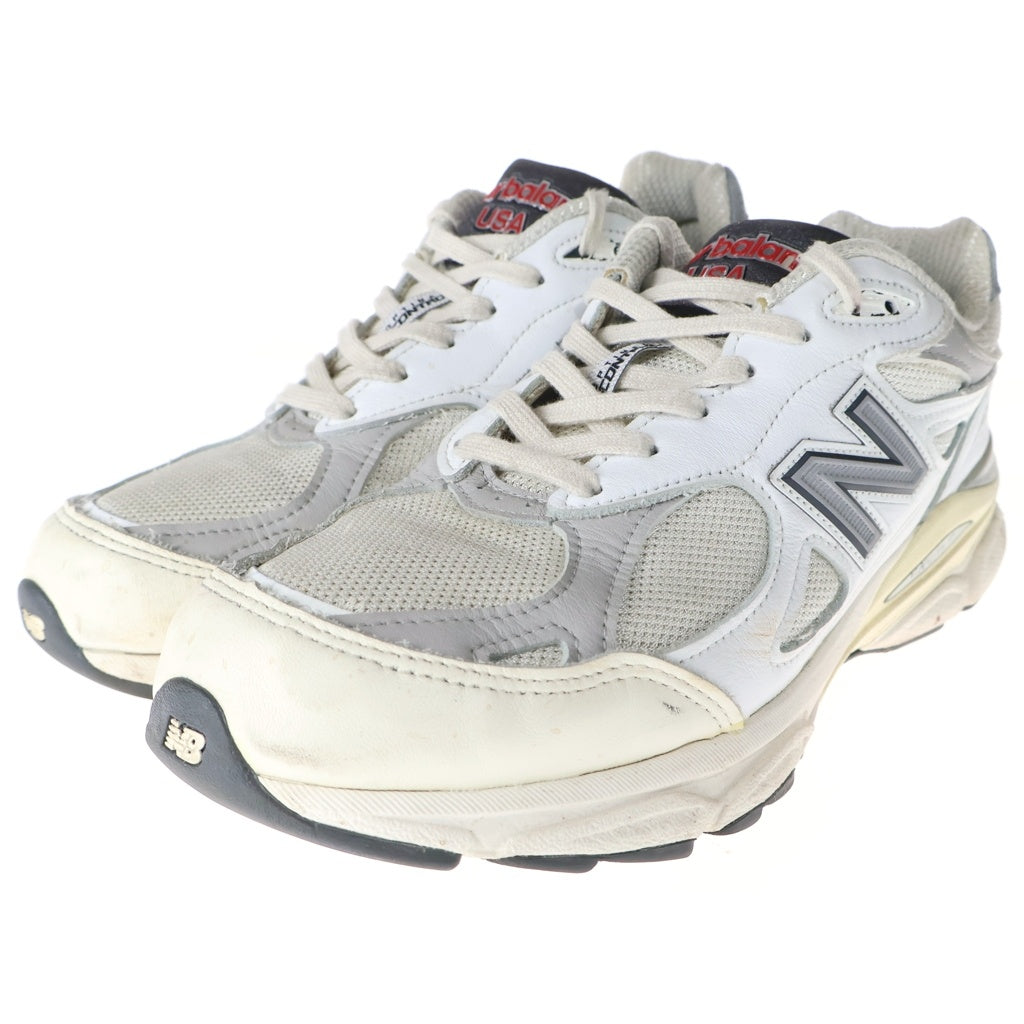 New Balance(ニューバランス) M990AL3 SEA SOLT シーソルト メッシュ ローカットスニーカー ホワイト US9.5/27.5cm