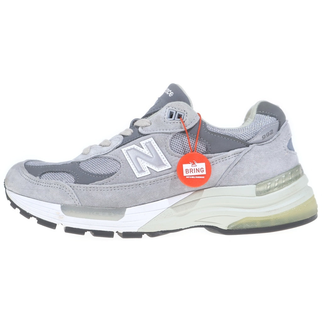 New Balance(ニューバランス) U992NC 英国製 スエード ローカットスニーカー グレー US9.5/27.5cm