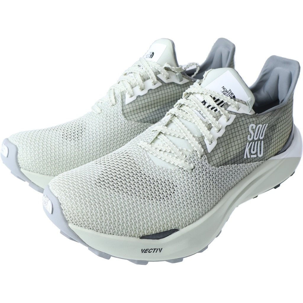 THE NORTH FACE(ザノースフェイス) ×UNDERCOVER SOUKUU VECTIV SKY アンダーカバー別注 ソウクウ ローカットスニーカーシューズ ホワイト US8.5/26.5cm NF0A8ABD