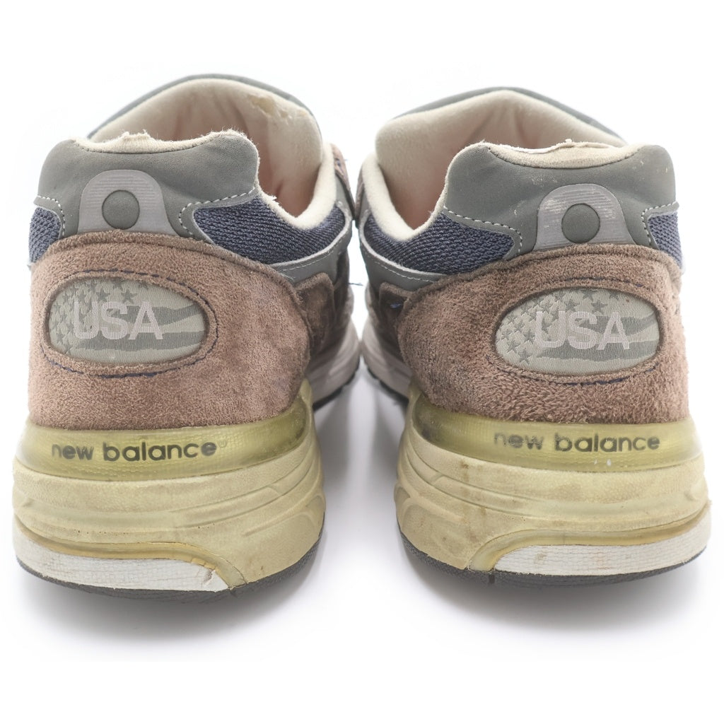 New Balance(ニューバランス) MR993NV スエードメッシュ ローカットスニーカー ネイビー US8/26cm