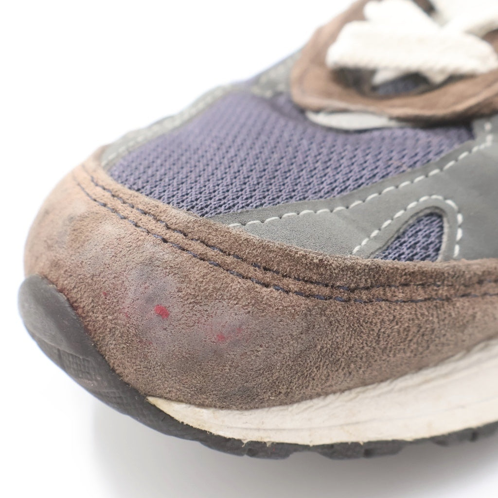 New Balance(ニューバランス) MR993NV スエードメッシュ ローカットスニーカー ネイビー US8/26cm
