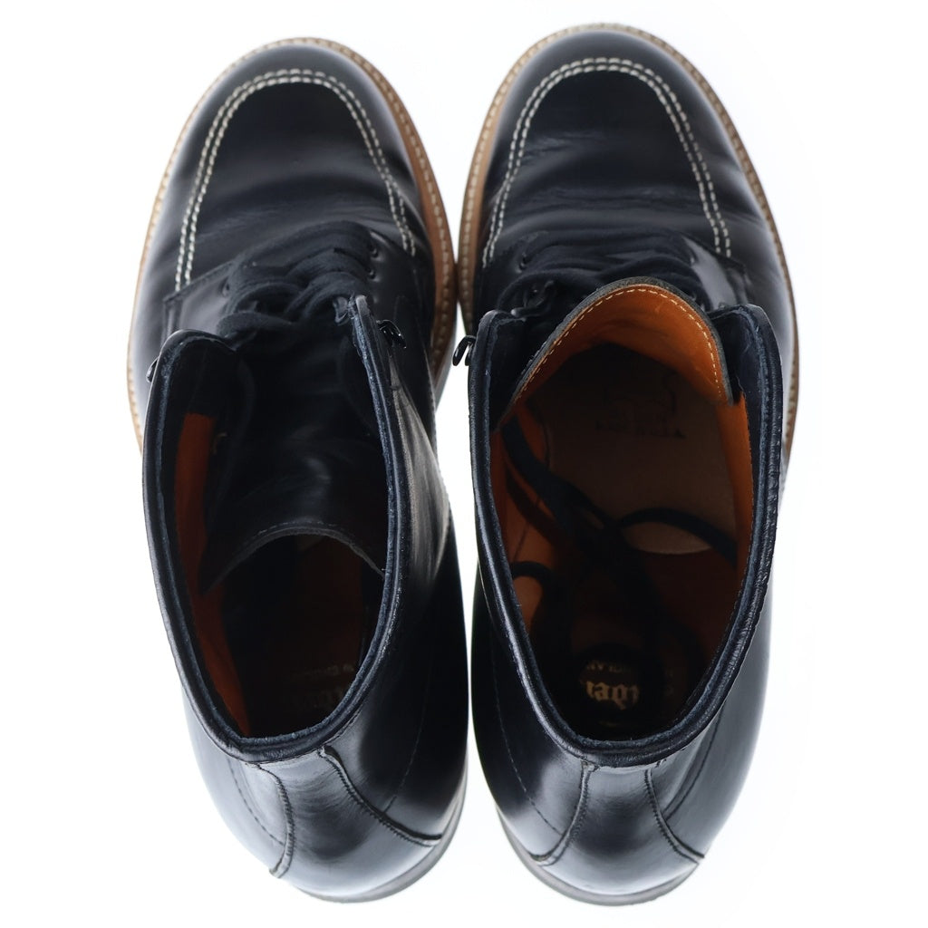 Alden(オールデン) Uチップ インディ ハイカットレザーブーツ ブラック 401