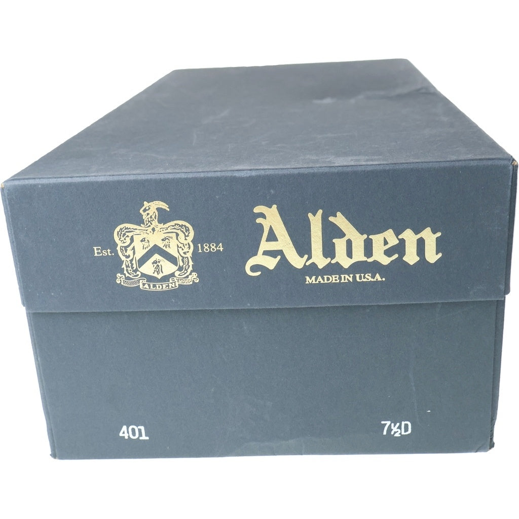 Alden(オールデン) Uチップ インディ ハイカットレザーブーツ ブラック 401