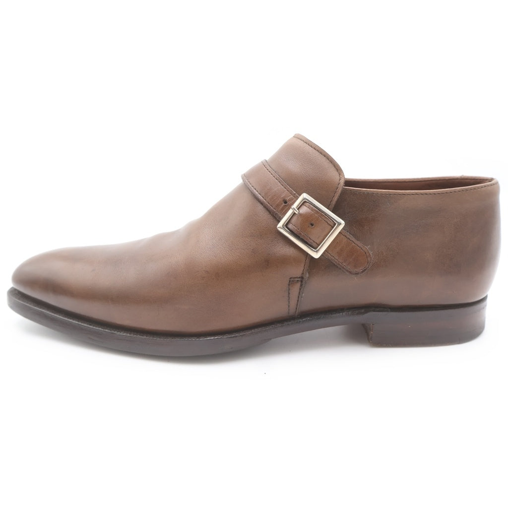 Crockett&Jones(クロケットアンドジョーンズ) BRUTON ストレートチップ レザードレスシューズ ブラウン