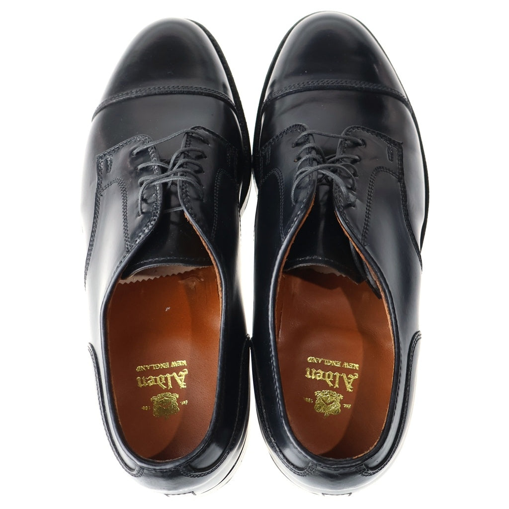 Alden(オールデン) コードバン ストレートチップ レザー ドレスシューズ ブラック 2161