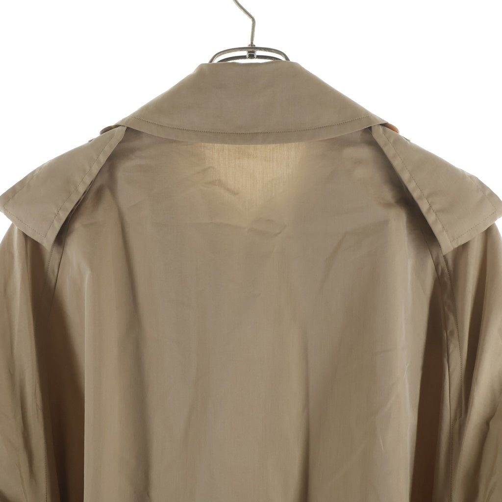 AURALEE(オーラリー) FINX POLYESTER BIG TRENCH COAT トレンチコート ベージュ A9SC01FP