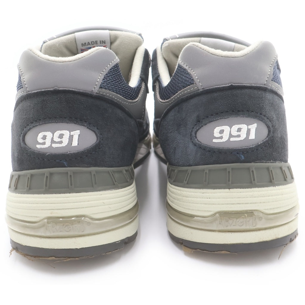 New Balance(ニューバランス) M991NV スエード ローカットスニーカーシューズ ネイビー US9/27cm