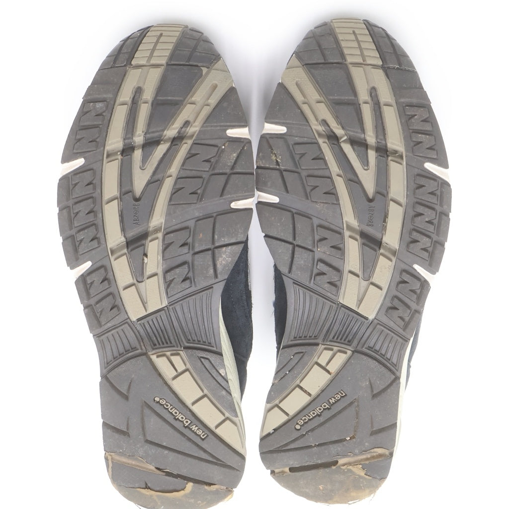 New Balance(ニューバランス) M991NV スエード ローカットスニーカーシューズ ネイビー US9/27cm