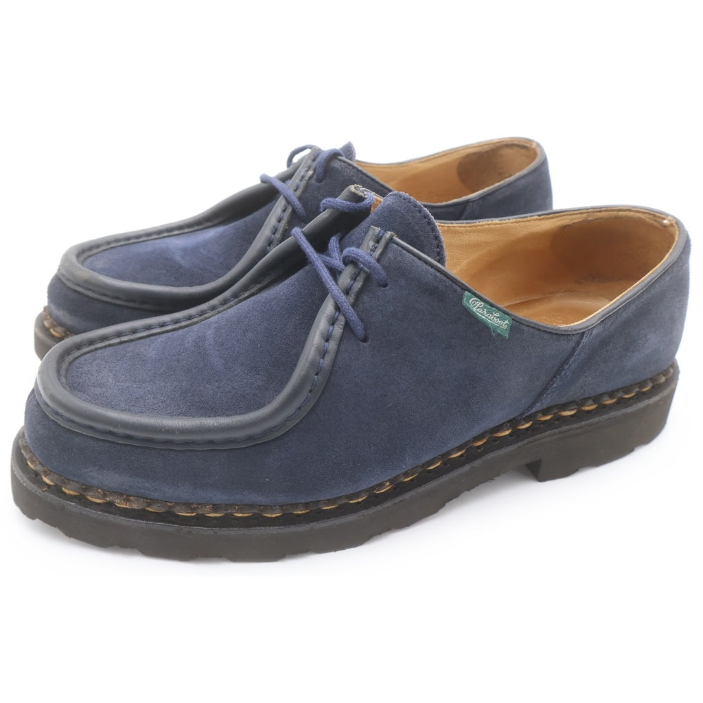 PARABOOT(パラブーツ) MICHAEL ミカエル スエードレザー ローカットシューズ ブラック 715845