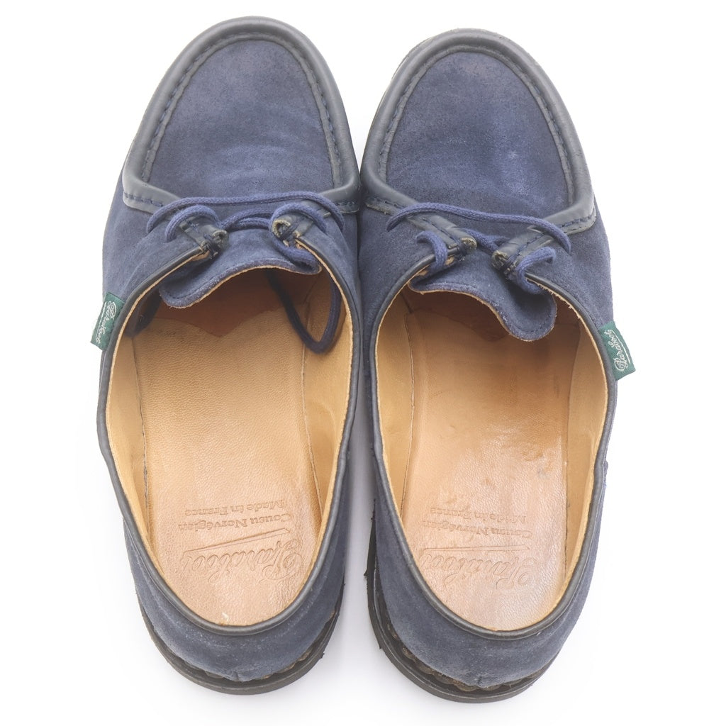PARABOOT(パラブーツ) MICHAEL ミカエル スエードレザー ローカットシューズ ブラック 715845