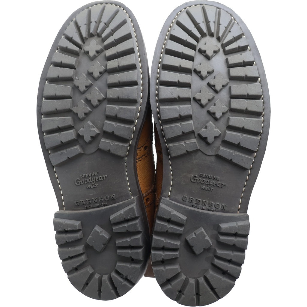 GRENSON(グレンソン) 8ホール レザーハイカットブーツ ブラウン 5068