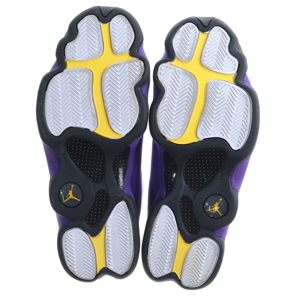 NIKE(ナイキ) AIR JORDAN 13 RETRO エアジョーダン 3 ハイカットスニーカー ホワイト/パープル US10.5/28.5cm 414571-105