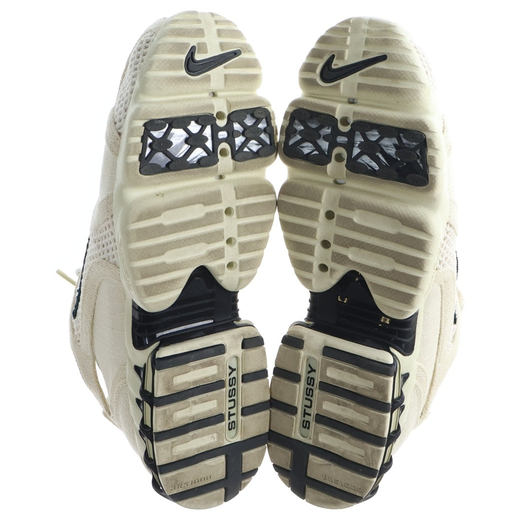 NIKE(ナイキ) ×STUSSY AIR ZOOM SPIRIDON CAGE 2 ステューシー エアズーム スピリドン ケージ ローカットスニーカー アイボリー US10.5/28.5cm CQ5486-200