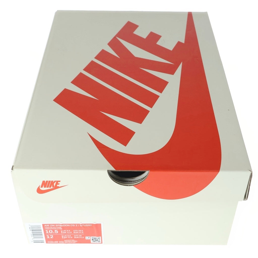 NIKE(ナイキ) ×STUSSY AIR ZOOM SPIRIDON CAGE 2 ステューシー エアズーム スピリドン ケージ ローカットスニーカー アイボリー US10.5/28.5cm CQ5486-200