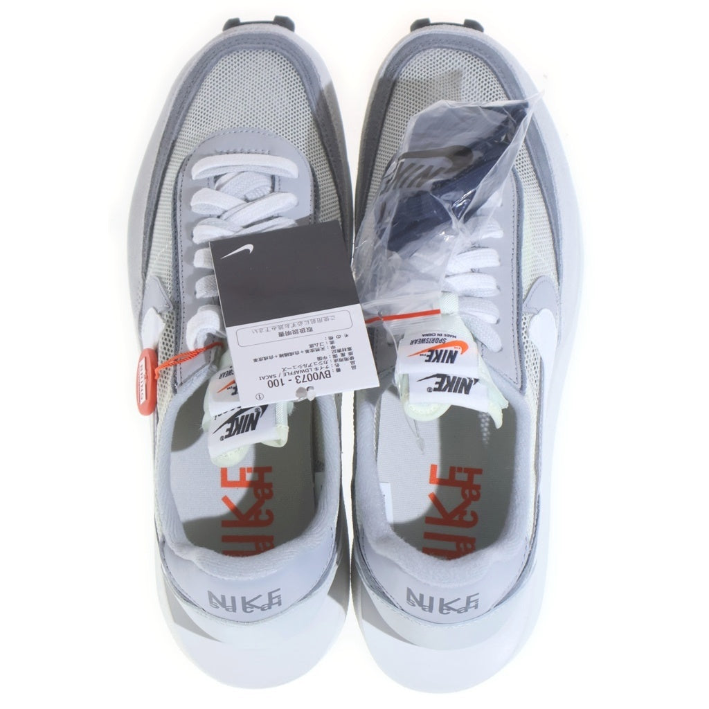 NIKE(ナイキ) ×sacai LDV WAFFLE サカイ ワッフル ローカットスニーカー ホワイト US10.5/28.5cm BV0073-100