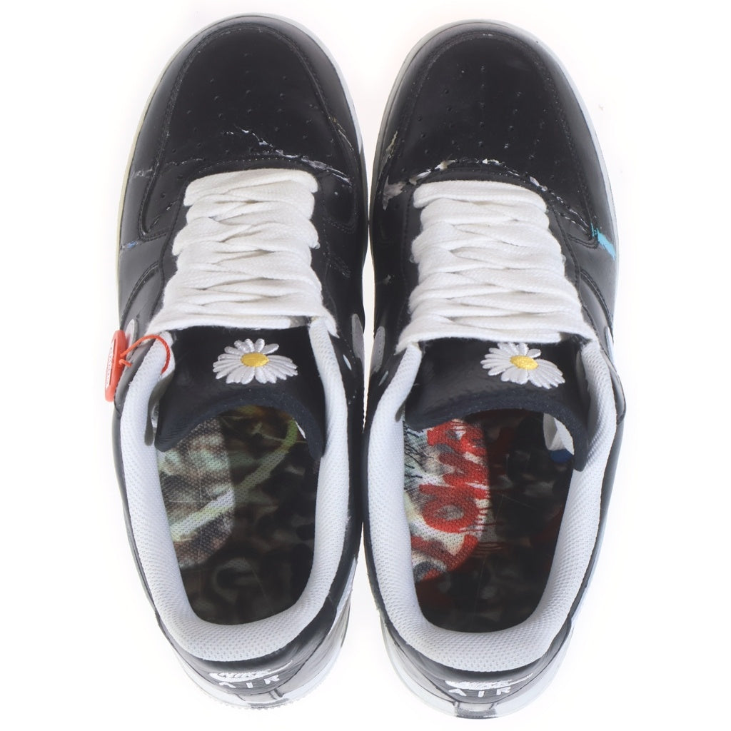 NIKE(ナイキ) ×PEACEMINUSONE AIR FORCE 1 LOW PARA NOISE ピースマイナスワン エアフォース1 パラノイズ ローカットスニーカー ブラック US10.5/28.5cm AQ3692-001