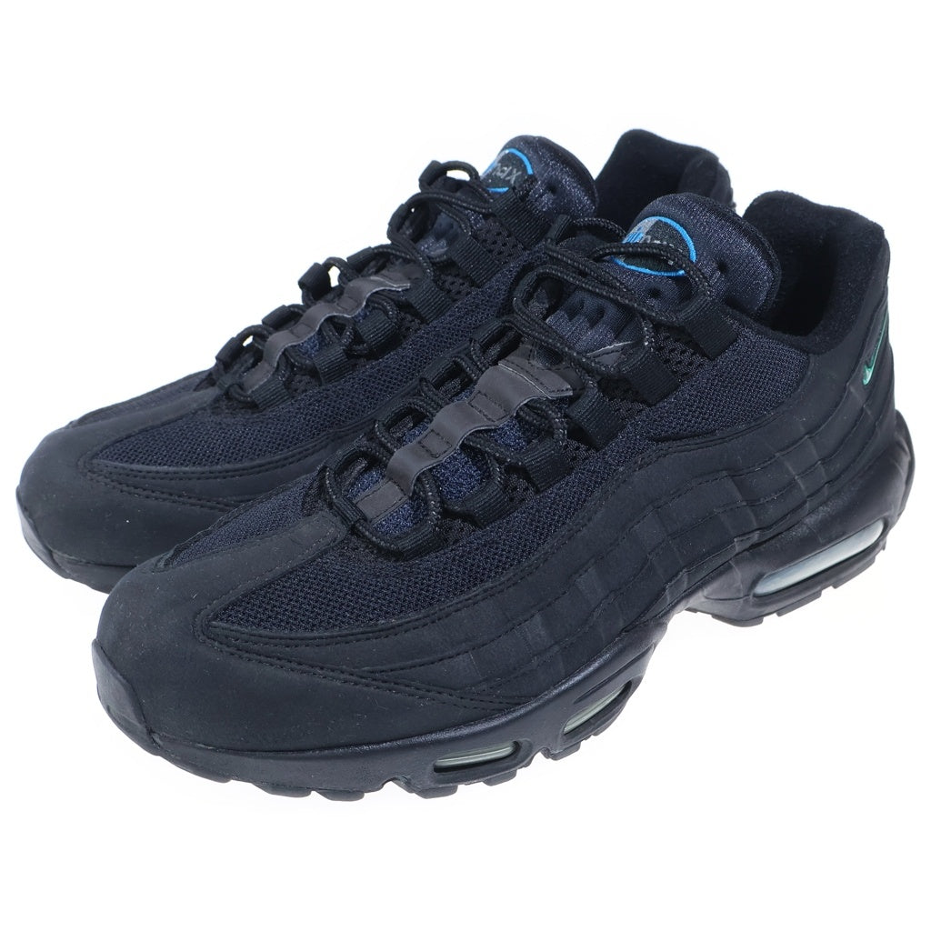 NIKE(ナイキ) AIR MAX 95 Black/Imperial Blue エアマックス95 ローカットスニーカー ブラック US10.5/28.5cm CJ7553-001