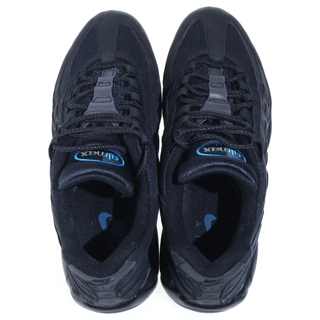 NIKE(ナイキ) AIR MAX 95 Black/Imperial Blue エアマックス95 ローカットスニーカー ブラック US10.5/28.5cm CJ7553-001