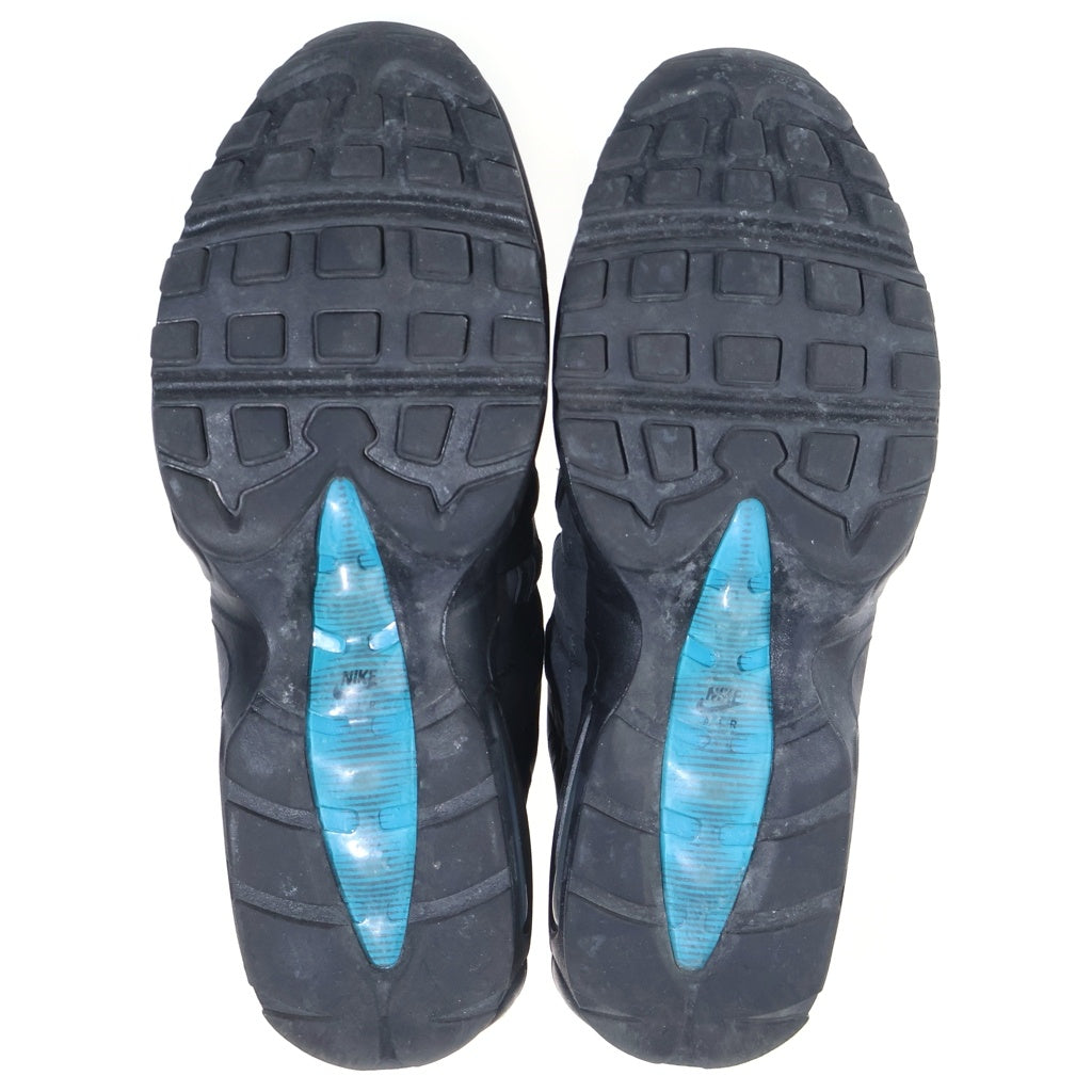 NIKE(ナイキ) AIR MAX 95 Black/Imperial Blue エアマックス95 ローカットスニーカー ブラック US10.5/28.5cm CJ7553-001