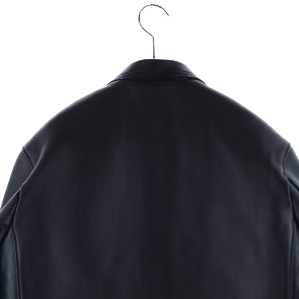 addict clothes(アディクトクローズ) ×MINEDENIM マインデニム シングルライダース ムートン ジャケット ブラック