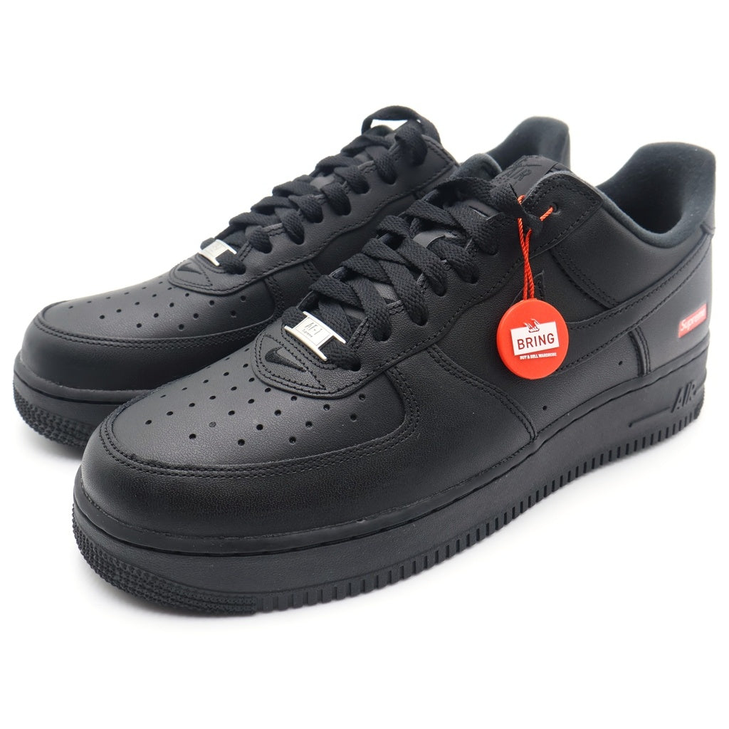 NIKE(ナイキ) × SUPREME AIR FORCE 1 LOW CU9225-100 シュプリーム エアフォースワンロー ローカットスニーカー ブラック US10/28cm