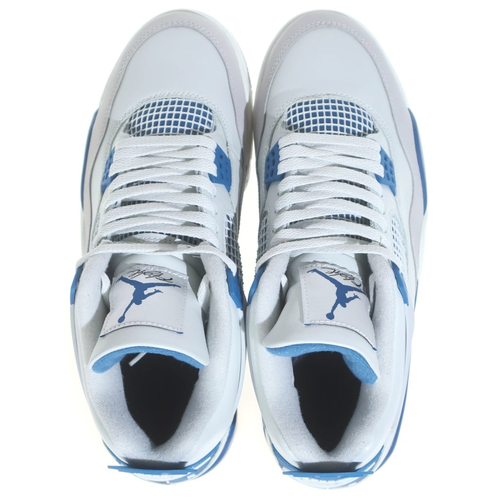 NIKE(ナイキ) AIR JORDAN 4 RETRO INDUSTRIAL BLUE FV5029-141 エアジョーダン4 インダストリアルブルー ハイカットスニーカー ホワイト/ブルー US10/28cm