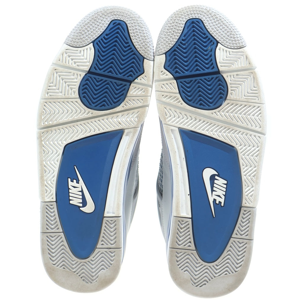 NIKE(ナイキ) AIR JORDAN 4 RETRO INDUSTRIAL BLUE FV5029-141 エアジョーダン4 インダストリアルブルー ハイカットスニーカー ホワイト/ブルー US10/28cm